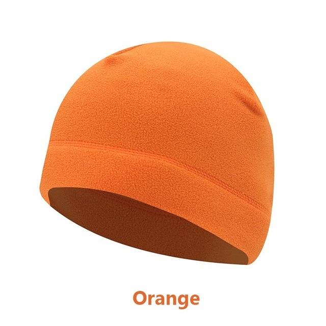 Outdoor Fleece Sport Hut Angeln Radfahren Jagd Militärische Taktische Männer Frauen Warme Winddicht Winter Caps orange von Joom DACH