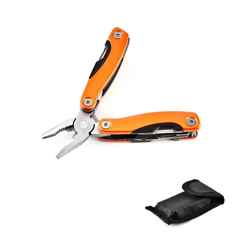Outdoor Folding Multifunktionale Zange Tragbare Überleben Camping Kombination Werkzeug Mehrzweck Multi Tool Mit Mini Messer orange von Joom DACH