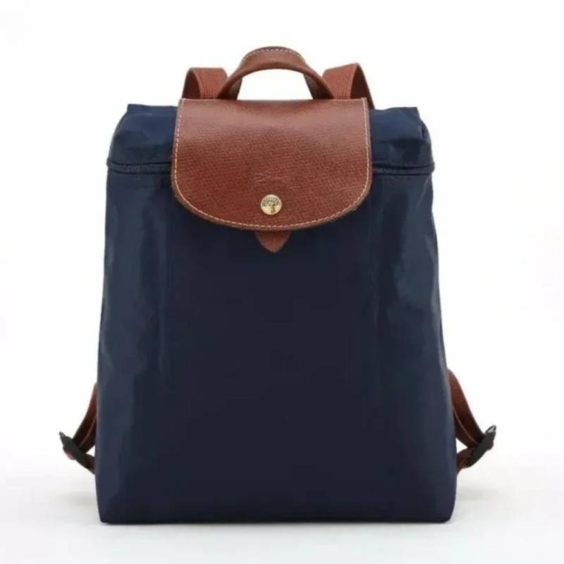 Outdoor-Freizeitrucksack Verstellbare Träger Damen-Schultasche Faltbare wasserdichte vielseitige Rucksäcke Kosmetik-Organizer-Taschen navy blau von Joom DACH