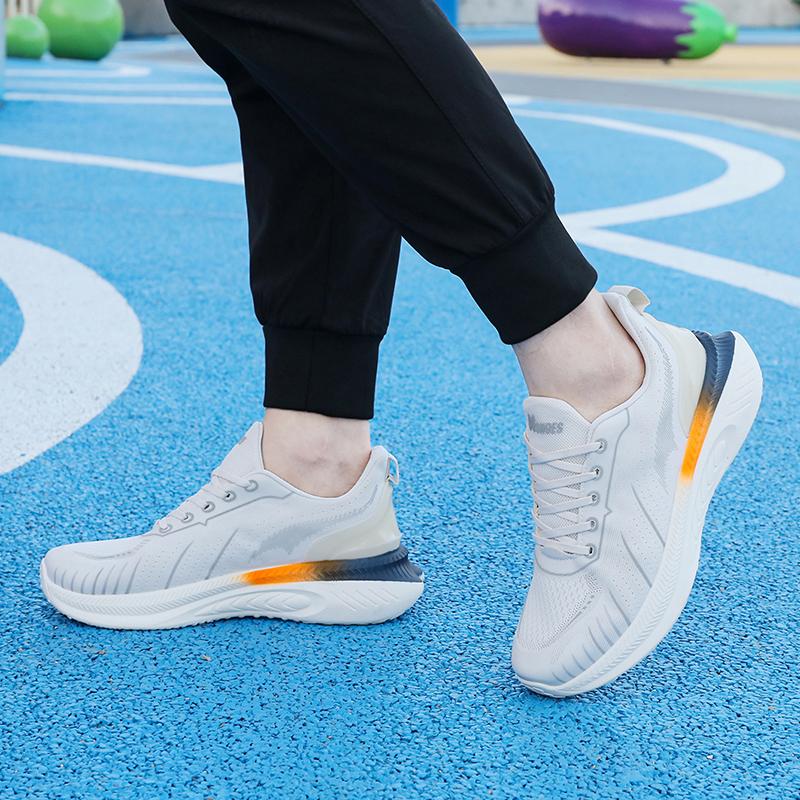 Outdoor Laufschuhe für Herren Athletiktraining Herren Tennis Sportliche Schuhe Rutschfest Abriebfest Walking Sneaker Q801 43 von Joom DACH