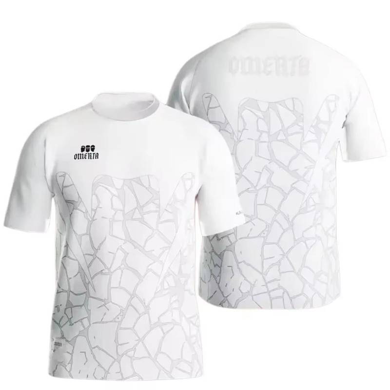 Outdoor Omerta Boxing Fans Sommer 3D-gedruckte Motorrad-Sportbekleidung Größe 47 Herren Top Atmungsaktives Weiches Schnelltrocknendes T-Shirt M von Joom DACH