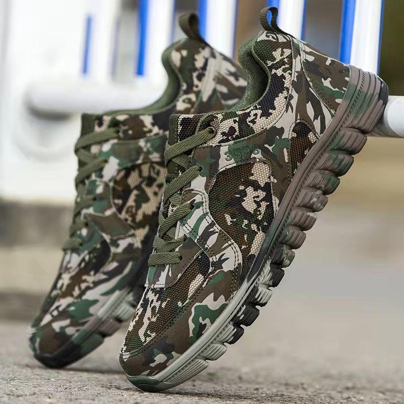 Outdoor Wanderschuhe Herren- und Damenschuhe Freizeitschuhe Rutschfest Abriebfest Wanderschuhe Atmungsaktive Sneaker Reiseschuhe Arbeitsschuhe 41 armee grüne von Joom DACH