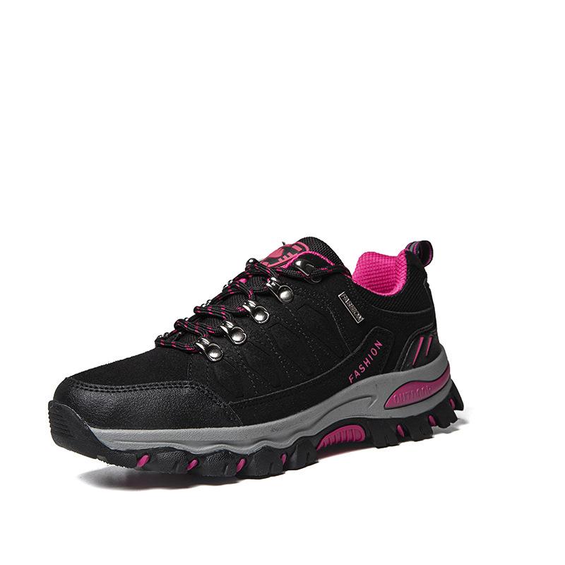 Outdoor-Wanderschuhe für Damen, wasserdicht, Rindsleder, Trekking, Laufen, Klettern, Trail, sportlicher Sport, Berg, 100 % hochwertige Qualität, Freizeit, Wandern 40 von Joom DACH