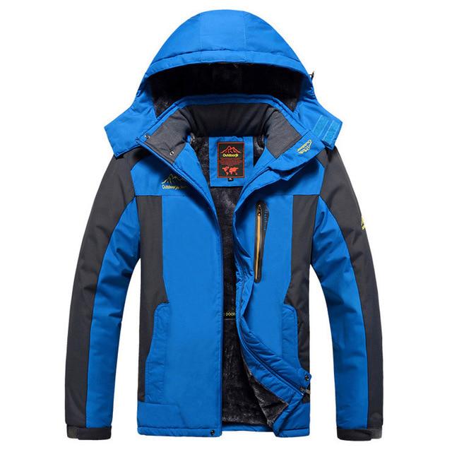 Outdoor Winter Fleece Militär Jacken Männer Wasserdichte Outwear Parka Herren Windjacke Warm Regenmantel Mantel 4XL blau Outdoor Winter Fleece Militär Jacken Männer Wasserdichte Outwear Parka Herren Windjacke Warm Regenmantel Mantel 4XL blau von Joom DACH