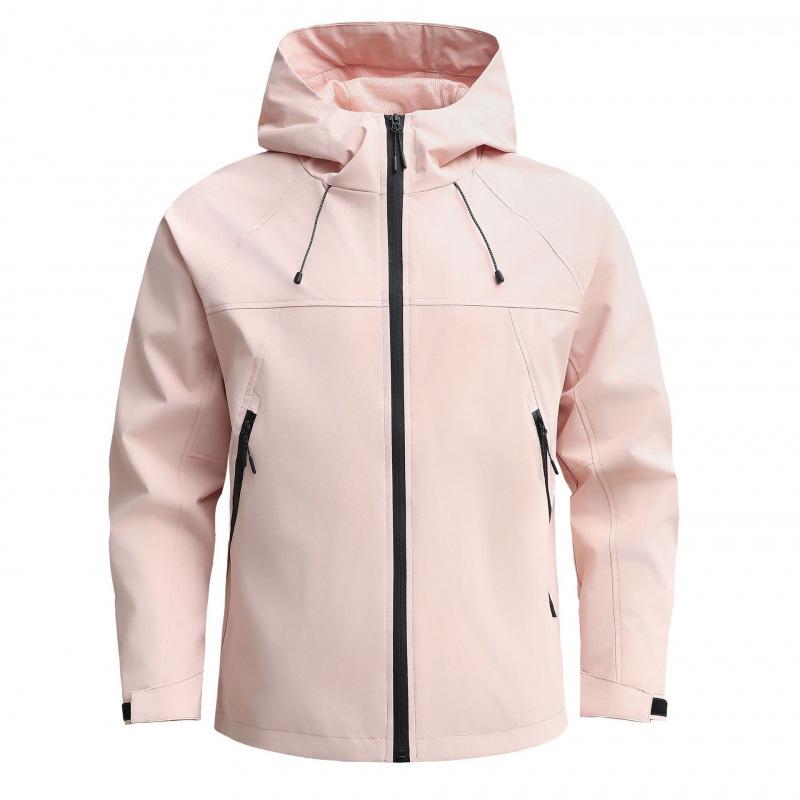 Outdoorjacke Herren und Damen Arbeitskleidung Einschichtige dünne winddichte wasserdichte Jacke Jacke Wandern und Radfahren Bergsteigen Anzüge Neu 4XL von Joom DACH