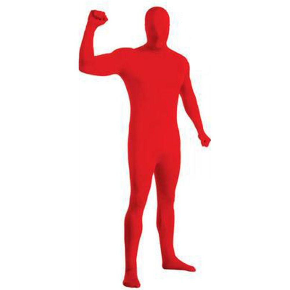 Overall Ganzkörperanzug Spandexanzug Hautenger Bodysuit Performance Kind Erwachsener Zentai Mädchen L rot von Joom DACH