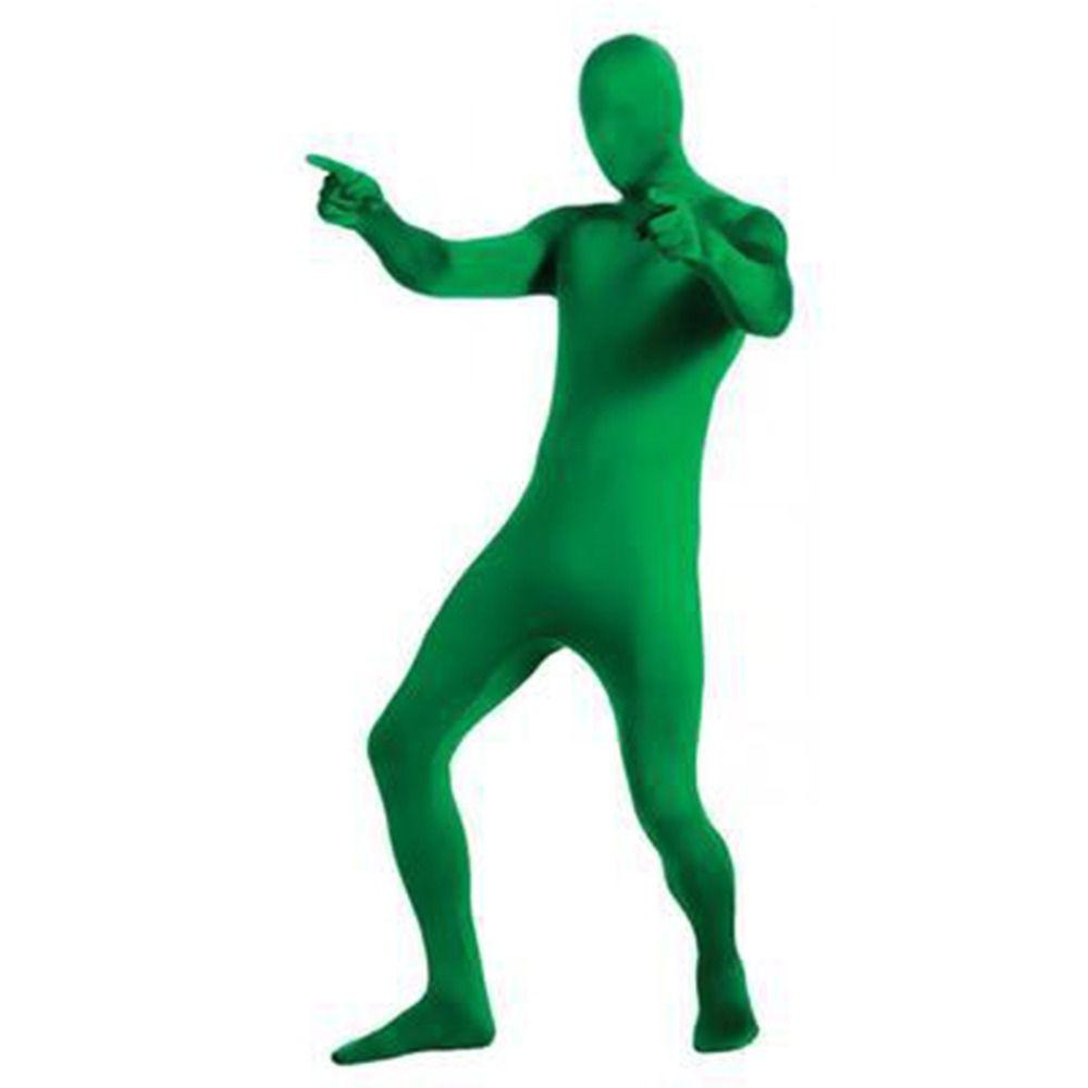 Overall Ganzkörperanzug Spandexanzug Hautenger Bodysuit Performance Kind Erwachsener Zentai Mädchen L grün von Joom DACH