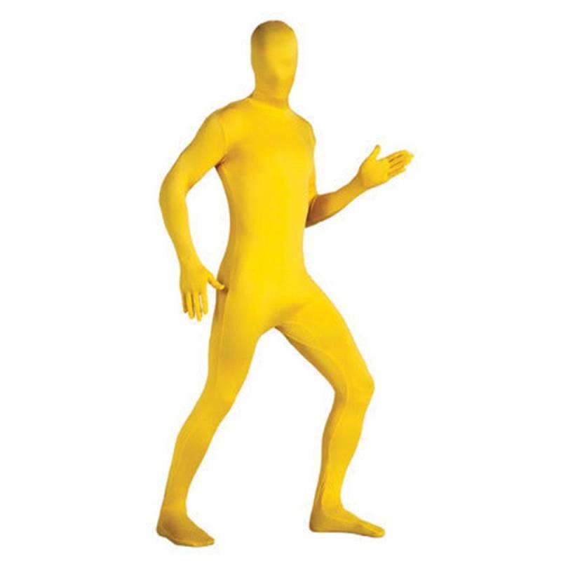 Overall Ganzkörperanzug Spandexanzug Hautenger Bodysuit Performance Kind Erwachsener Zentai Mädchen M gelb von Joom DACH
