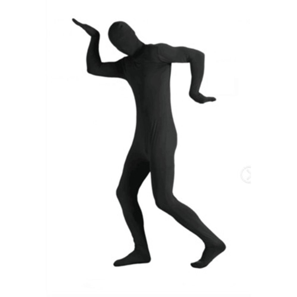 Overall Ganzkörperanzug Spandexanzug Hautenger Bodysuit Performance Kind Erwachsener Zentai Mädchen S schwarz von Joom DACH