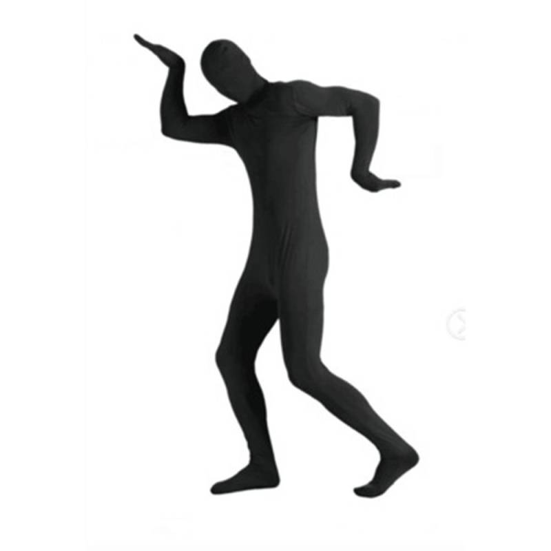 Overall Ganzkörperanzug Spandexanzug Hautenger Bodysuit Performance Kind Erwachsener Zentai Mädchen S schwarz von Joom DACH