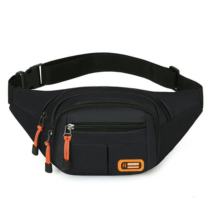 Oxford Wasserdichte Mobile Taille Tasche für Männer Frauen Multifunktionale Große Kapazität Fanny Pack Tragen-beständig 1PCS schwarz von Joom DACH