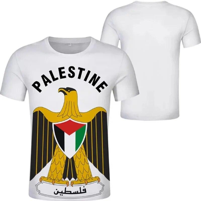 PALÄSTINENS T-Shirt 3D Gedruckt Casual Straße Brief T-shirt Nation Flagge Tate Palestina College Übergroßen Design Männer Frauen Kleidung L von Joom DACH