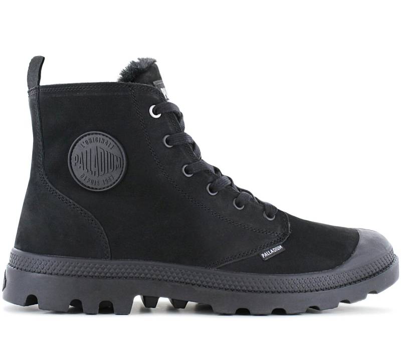 PALLADIUM Pampa HI ZIP WL - Herren Winter Stiefel Boots Gefüttert Leder Schwarz 05982-010-M ORIGINAL EU 44.5 UK 10 schwarz von Joom DACH