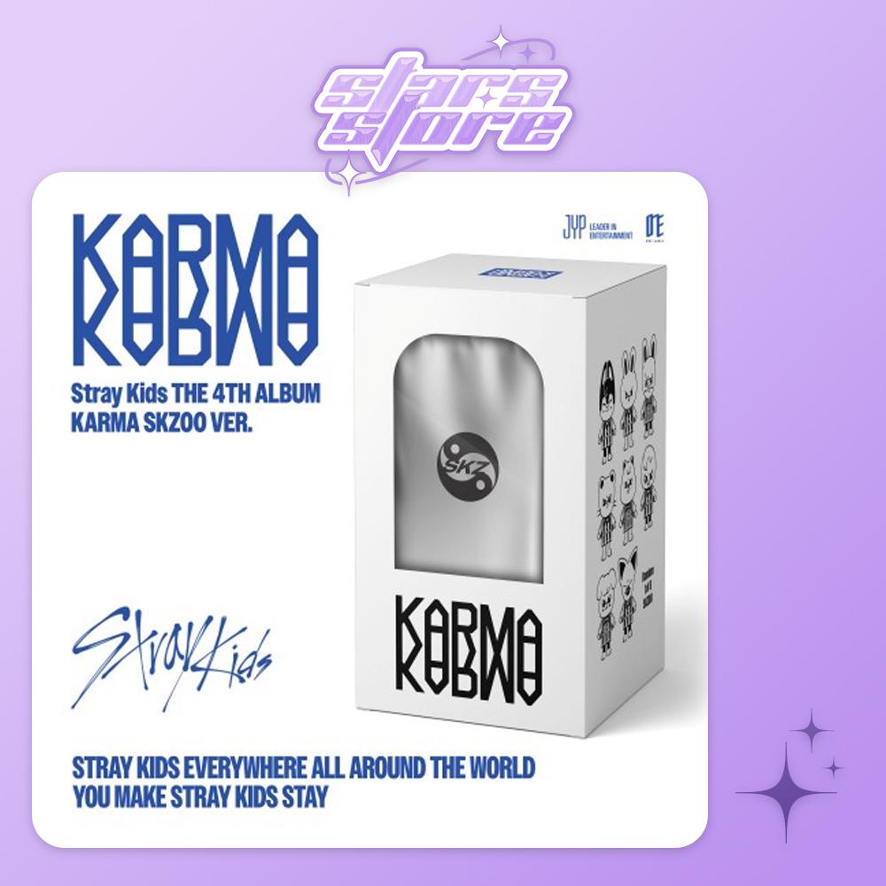 POB Vorbestellung Stray Kids - 4. Album [KARMA] (SKZOO Ver.) Vorbestellungsvorteil Random von Joom DACH