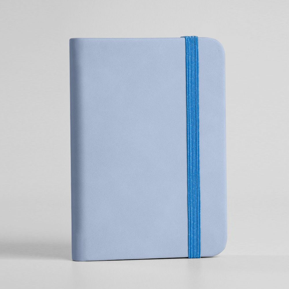 PU-Abdeckung A7 Notebook Tragbares Tagebuch Buch Neue Mini Notizblock Bürobedarf blau von Joom DACH