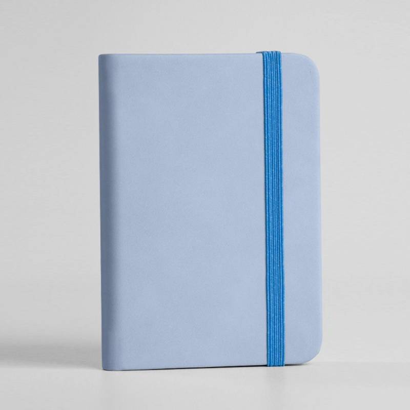 PU-Abdeckung A7 Notebook Tragbares Tagebuch Buch Neue Mini Notizblock Bürobedarf blau von Joom DACH