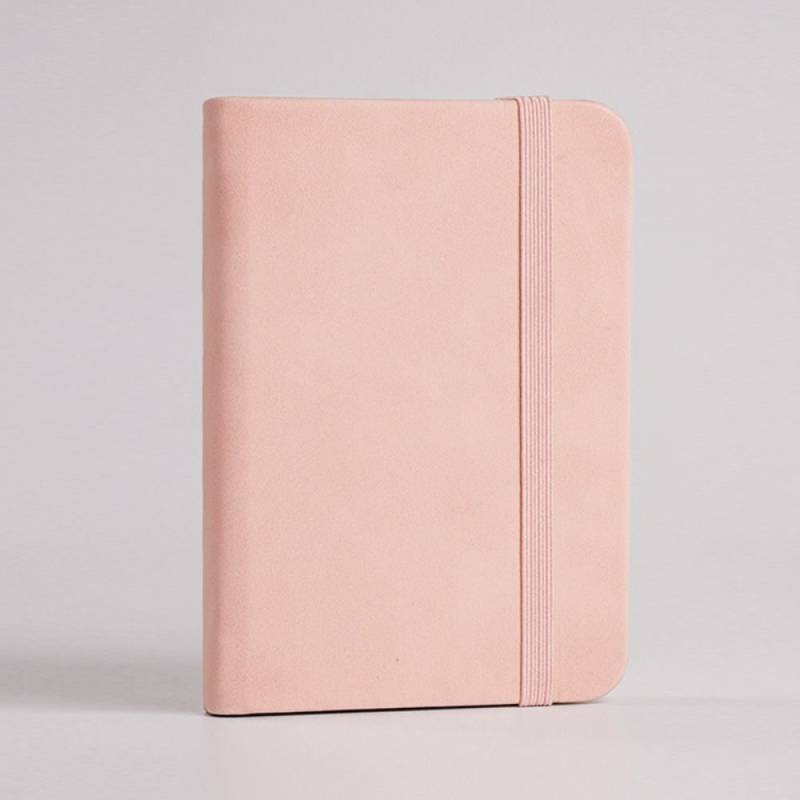 PU-Abdeckung A7 Notebook Tragbares Tagebuch Buch Neue Mini Notizblock Bürobedarf rosa von Joom DACH