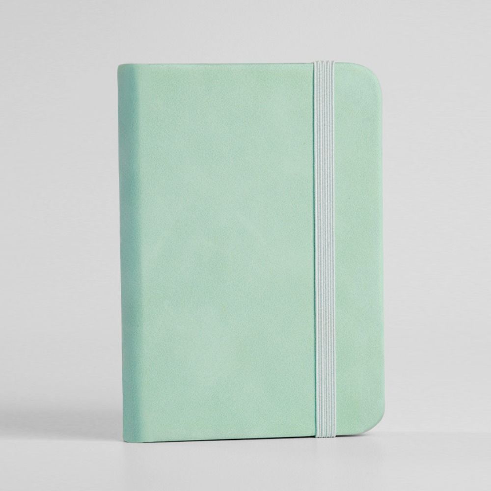 PU-Abdeckung A7 Notebook Tragbares Tagebuch Buch Neue Mini Notizblock Bürobedarf grün von Joom DACH