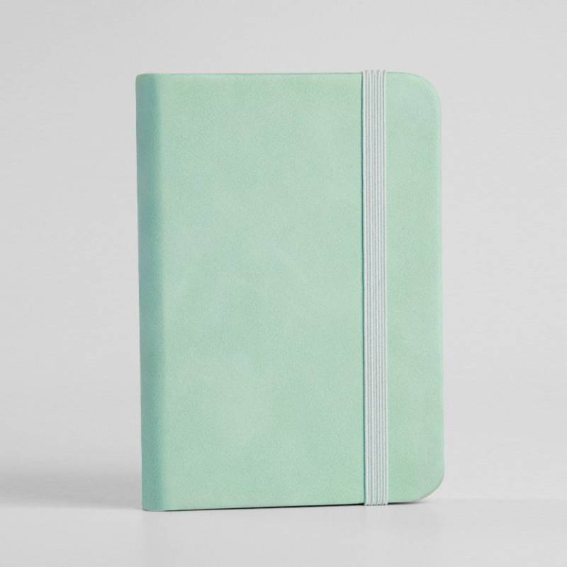 PU-Abdeckung A7 Notebook Tragbares Tagebuch Buch Neue Mini Notizblock Bürobedarf grün von Joom DACH