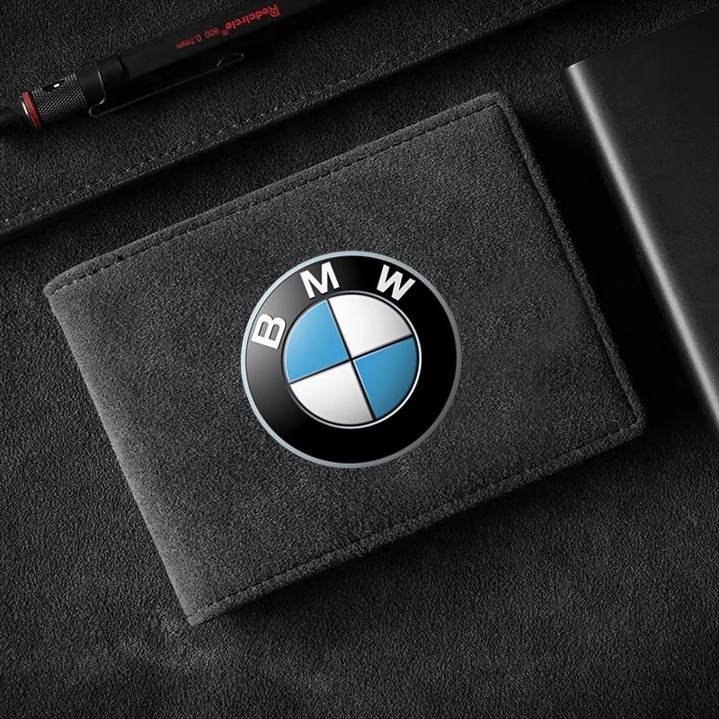 PU Leder Kreditkartenetui Autoschein Dokumentenschutzhülle für BMW M5 E90 E91 E92 X1 X2 X3 X4 F07 F10 F15 F16 F20 F25 G30 von Joom DACH