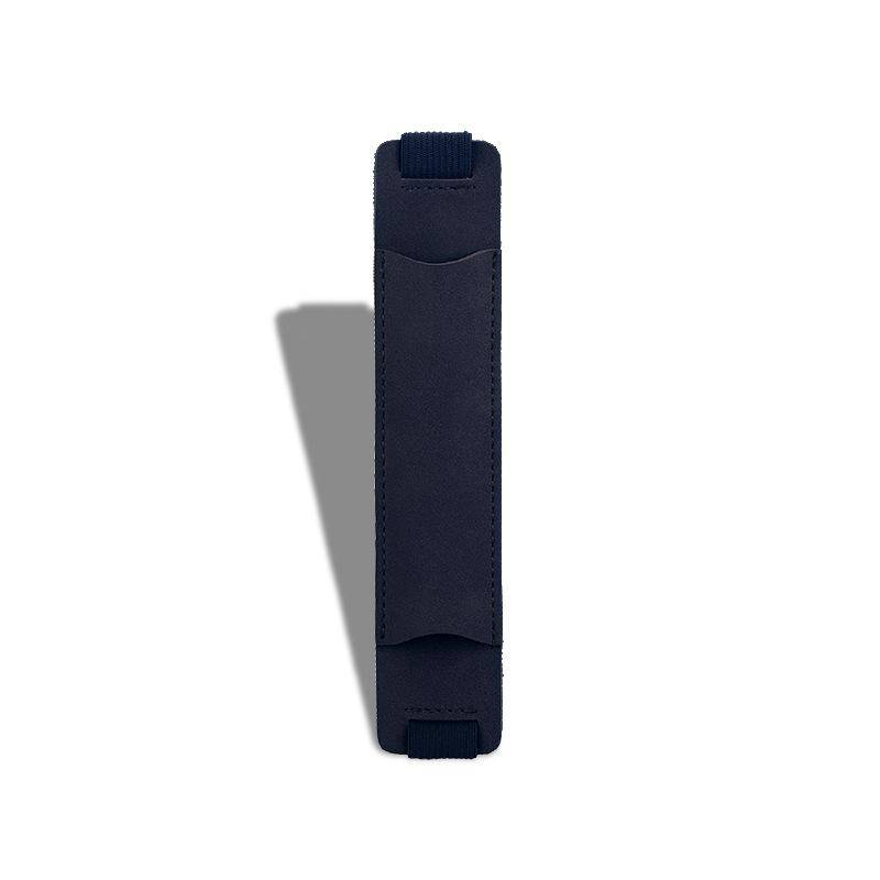 PU-Leder Stifttaschen Tragbares Stifteetui Gummiband Stifthülle Beutel Fineliner Halter Schulbürobedarf Handgefertigtes Geschenk blau von Joom DACH