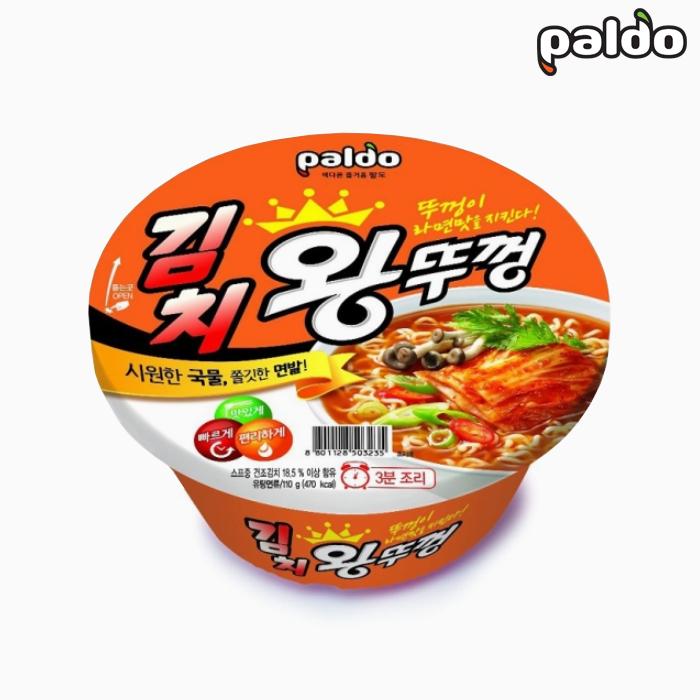 Paldo Kimchi Wang Tukong Ramen im Becher 110g (3 verschiedene Mengen) 1 von Joom DACH