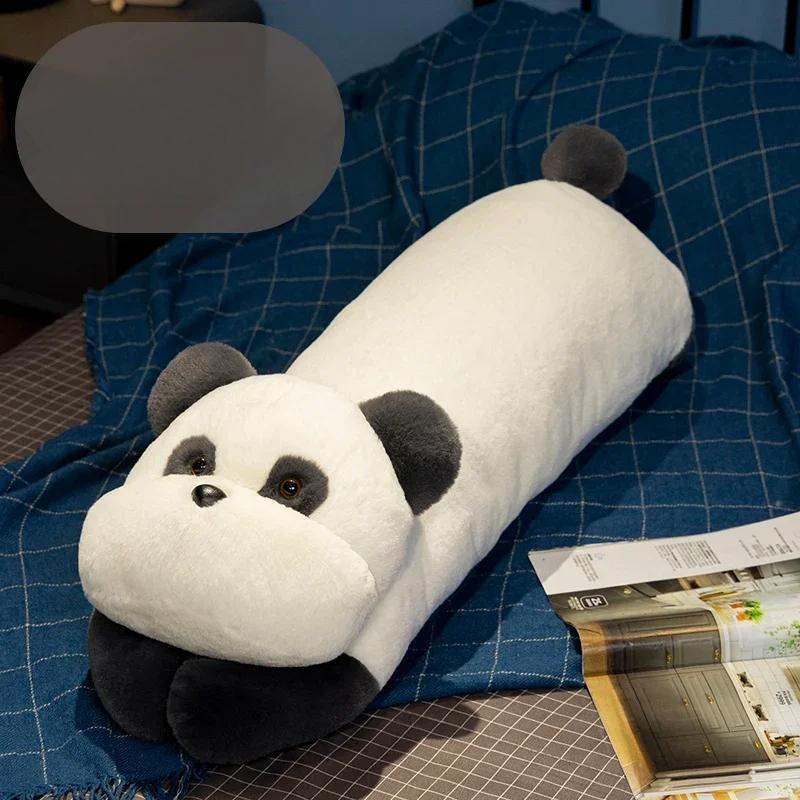 Panda Schwein Hund Plüschtier Kissen Weich und Bequem Niedliches Tierbild Geburtstagsbegleiter Geschenk für Babys Kinder und Mädchen 85cm von Joom DACH
