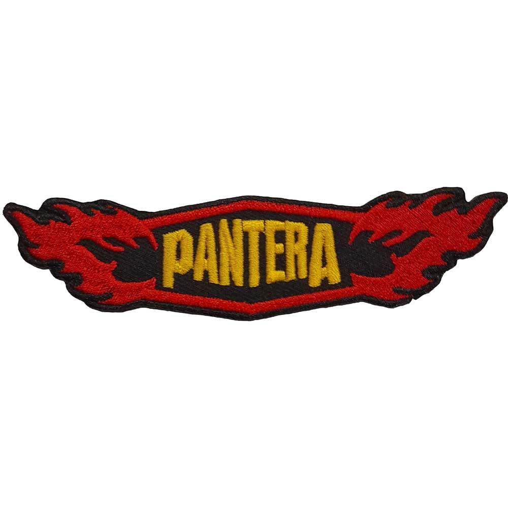 Pantera Flames Aufnäher zum Aufbügeln One Size schwarz/rot Pantera Flames Aufnäher zum Aufbügeln One Size schwarz/rot von Joom DACH