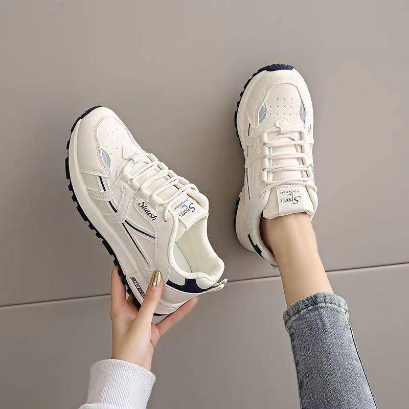 Papa Schuhe Damen Neue vielseitige atmungsaktive Damenschuhe Cortez Herbstschuhe Sneaker Freizeitschuhe 40 von Joom DACH