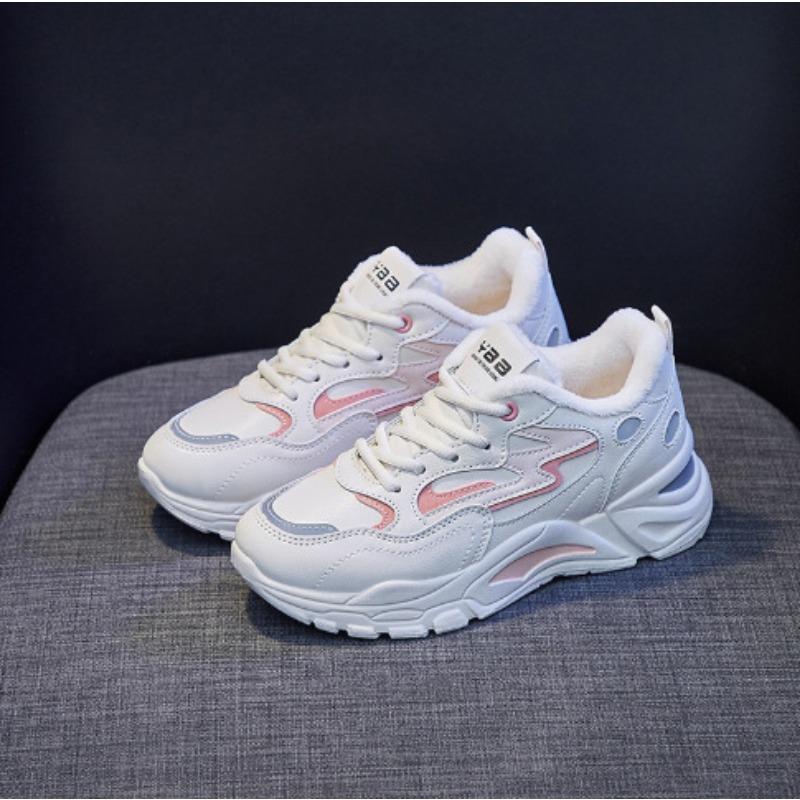 Papa Schuhe frauen Ins Trendy Frühling Neue Alle-Spiel Casual Weiß Student Turnschuhe Frauen 40 von Joom DACH