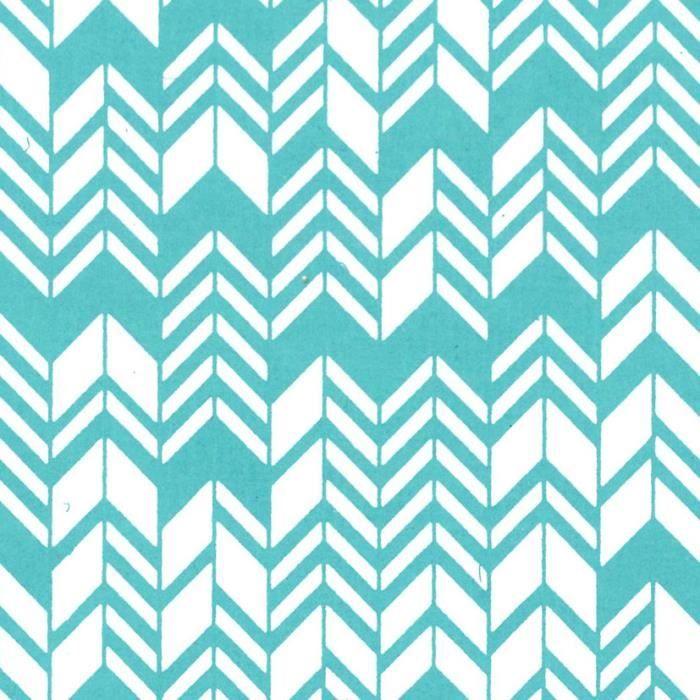 Papier - PAPERTREE - INCA - 50x70 cm - 100g - Lot de 10 feuilles Turquoise von Joom DACH