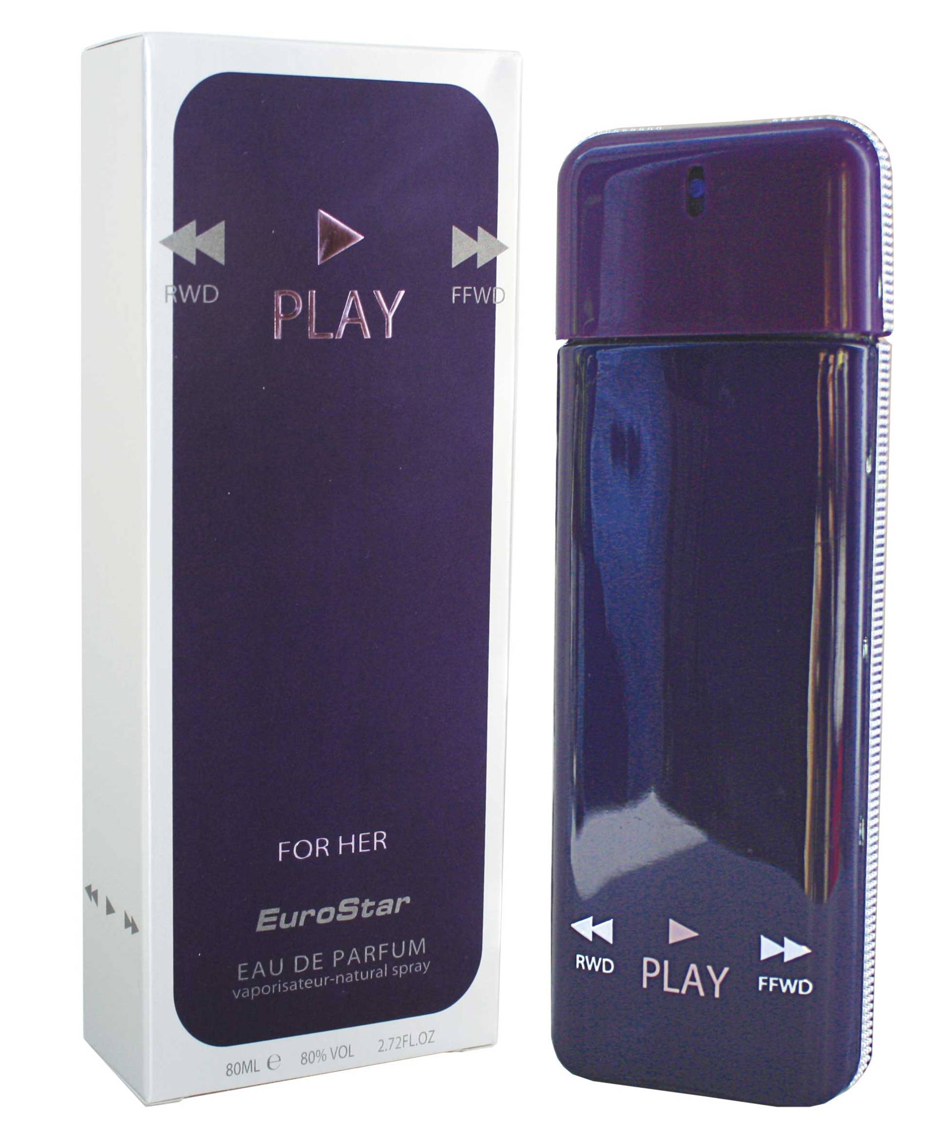 Parfüm für Damen Euro Star PLAY VIOLET EDP 80 ml. 80 ml. von Joom DACH