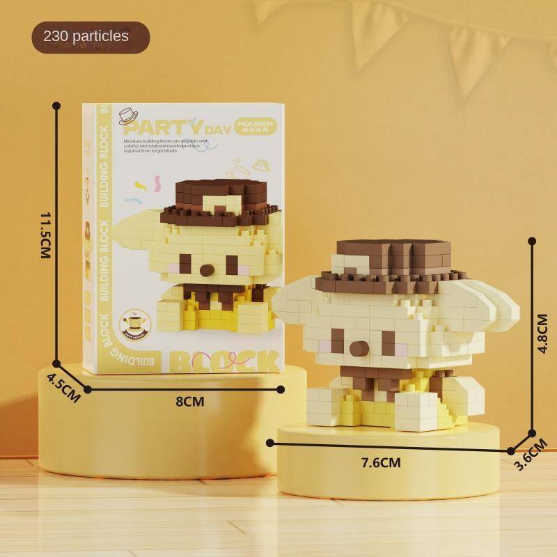 Party Animal Micro Diamond Bausteine Kreatives Lernspielzeug für Mädchen im Alter von 6/7/8/10 Jahren Little dog-230Pcs Party Animal Micro Diamond Bausteine Kreatives Lernspielzeug für Mädchen im Alter von 6/7/8/10 Jahren Little dog-230Pcs von Joom DACH