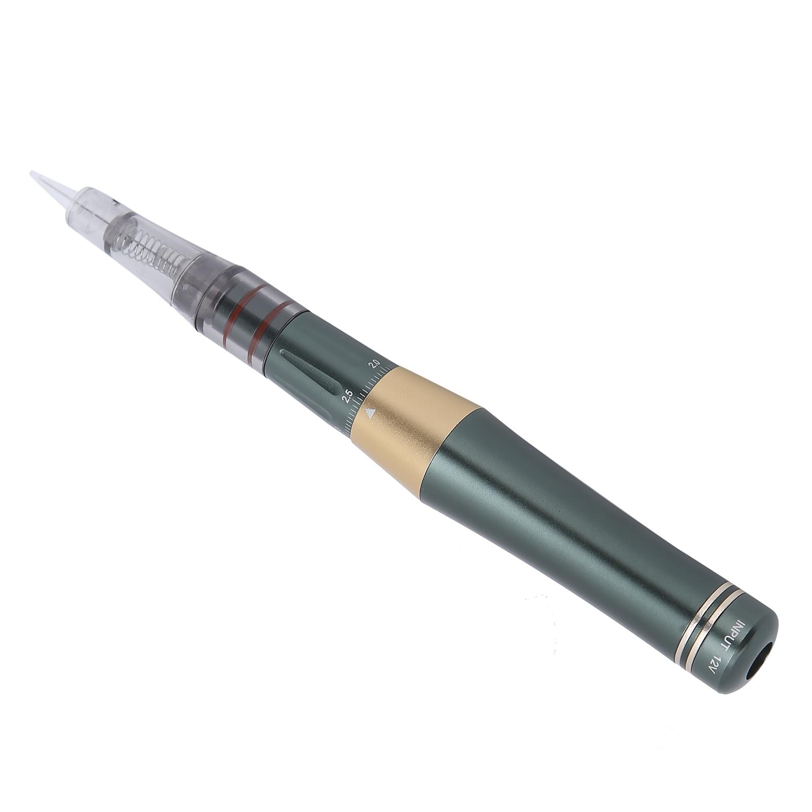 Patronnadel Microblading Stift Professionelle Augenbrauen Eyeliner Tattoo Stift Maschine 100‑240V US Stecker US Plug von Joom DACH