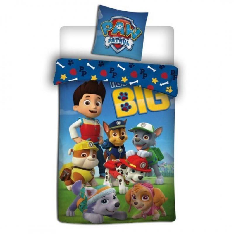 Paw Patrol Bettwäscheset – Paw Patrol Kinderbettbezug 140 X 200 blau von Joom DACH