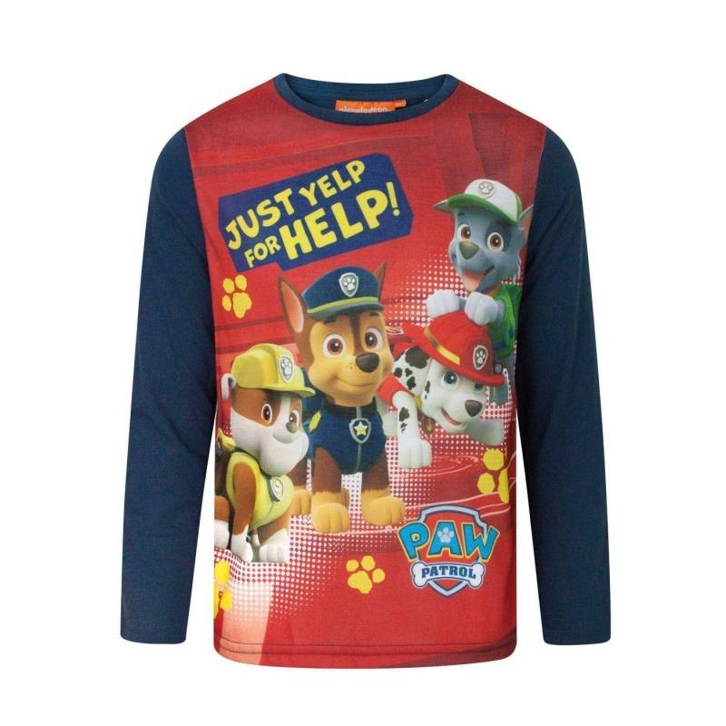 Paw Patrol Boys Yelp For Help Langarm-T-Shirt 3 Years rot von Joom DACH