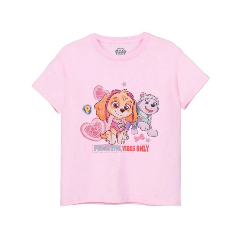Paw Patrol Girls Pawsitive Vibes Only T-Shirt 7-8 Years rosa von Joom DACH