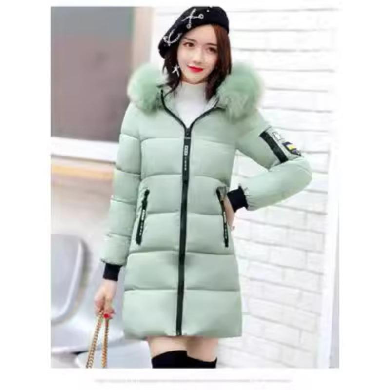 Pelzkragen Daunenjacke mit Baumwollpolsterung Damen Winter Schlanke mittellange modische Jacke mit Baumwollpolsterung XXXXL grün Pelzkragen Daunenjacke mit Baumwollpolsterung Damen Winter Schlanke mittellange modische Jacke mit Baumwollpolsterung XXXXL grün von Joom DACH