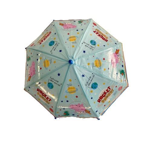 Peppa Pig Kinder/Kinder Rocket Power Regenschirm One Side hellblaue von Joom DACH
