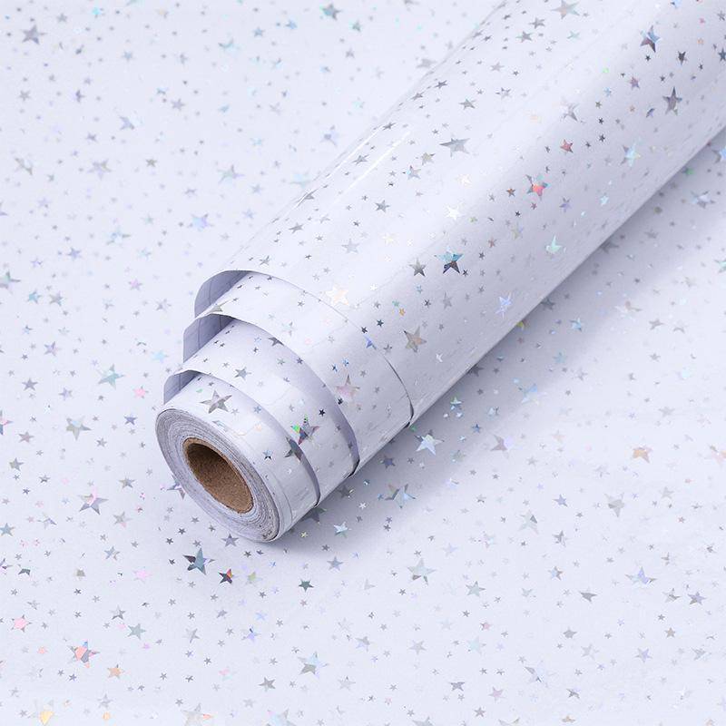 Perlglanz-Aufkleber aus selbstklebendem PVC für die Renovierung von Möbeln und Küchen 40cm x 1m, Laser Perlglanz-Aufkleber aus selbstklebendem PVC für die Renovierung von Möbeln und Küchen 40cm x 1m, Laser von Joom DACH