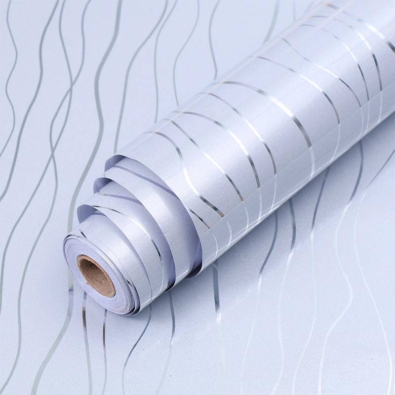 Perlglanz-Aufkleber aus selbstklebendem PVC für die Renovierung von Möbeln und Küchen 60cm x 1m, Wave graue Perlglanz-Aufkleber aus selbstklebendem PVC für die Renovierung von Möbeln und Küchen 60cm x 1m, Wave graue von Joom DACH