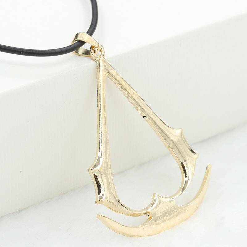 Personalisierte Assassin's Creed Halskette Anime Boutique Halskette Mode Damen Accessoires ADM gold von Joom DACH