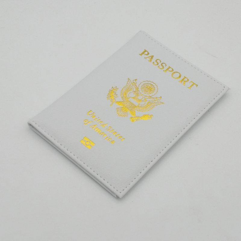Personalisierte Leder USA Passhülle Personalisierter Reisepasshalter Amerikanische Geldbörse Hüllen für Reisepässe Mädchen Amerika weiß von Joom DACH