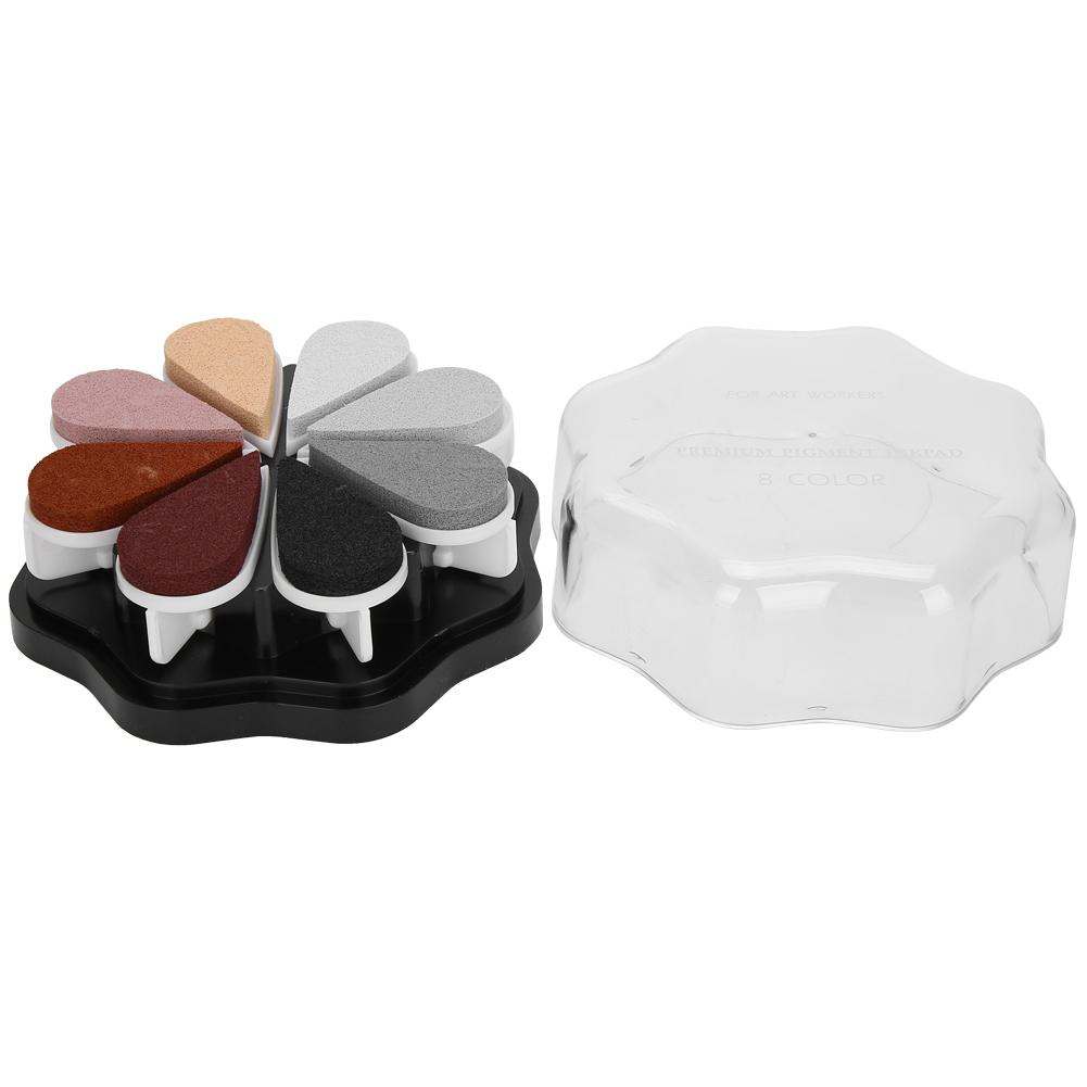 Petal Stempelkissen 8 Farben Wasserbasiert DIY Handstempel Druckkissen für Normalpapier(1018 Heimatstadt ) von Joom DACH