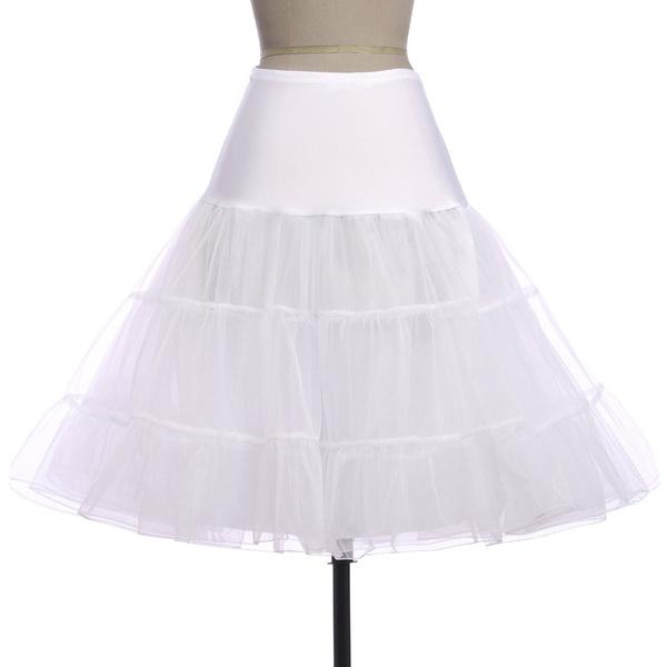 Petticoat Unterrock Damen Retro Vintage Rock Kleid Krinoline Petticoat Rockabilly Unterrock für Hochzeit XL weiß von Joom DACH