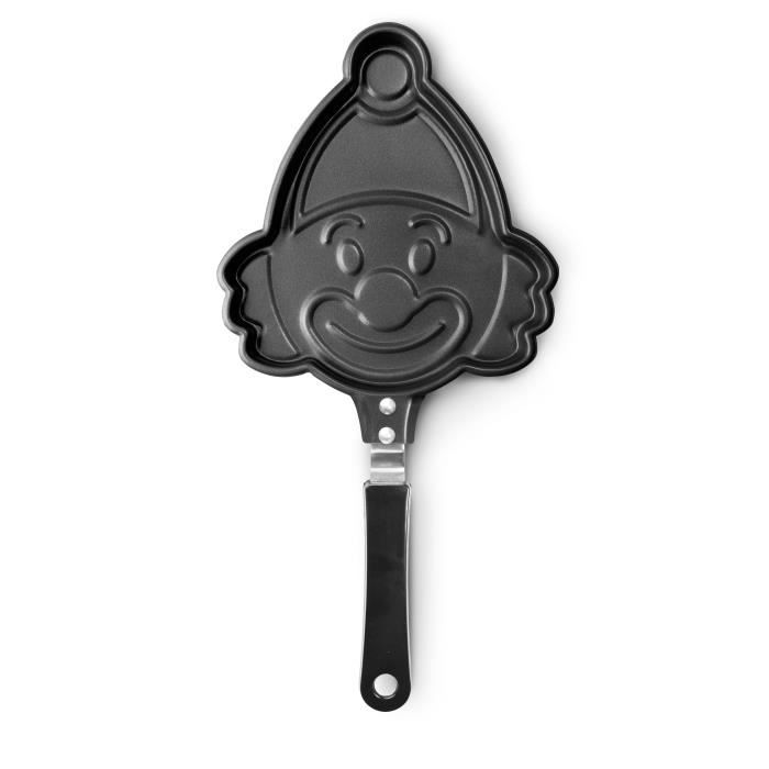 Pfanne - Moka - Clown - 15 x 18 cm - Antihaftstahl - Für alle Herdarten geeignet von Joom DACH
