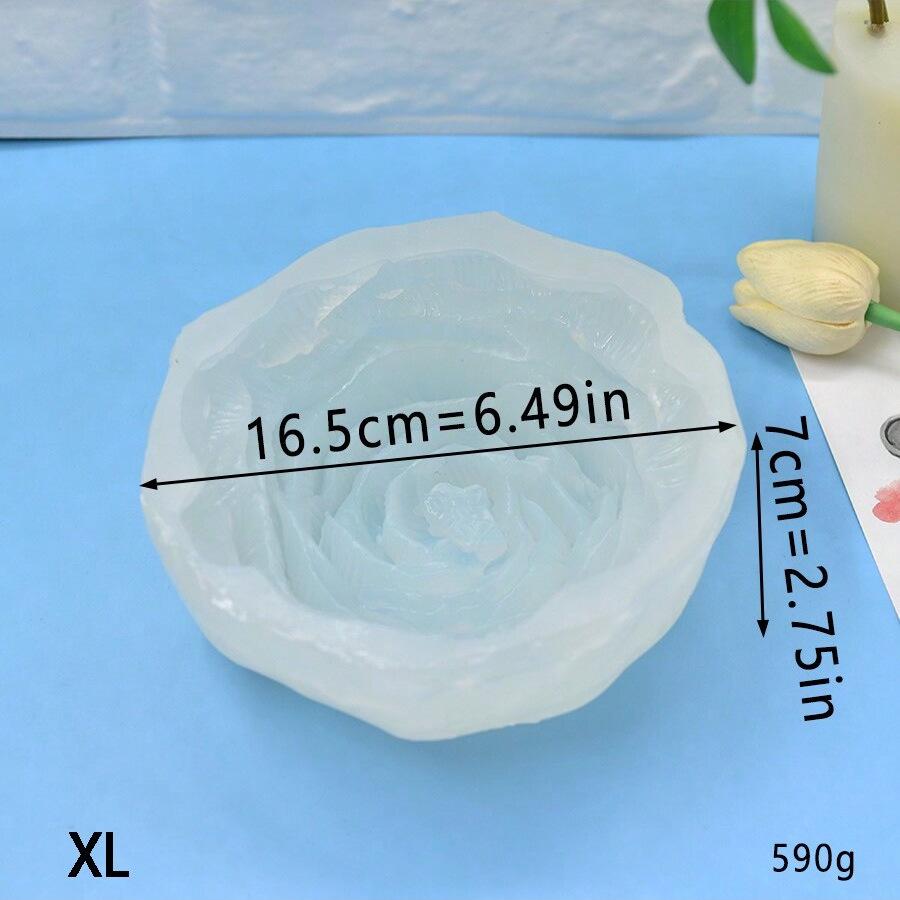 Pfingstrose Silikonformen - Groß, Mittel & Klein für Seife, Fondant & DIY Kerzen von Joom DACH