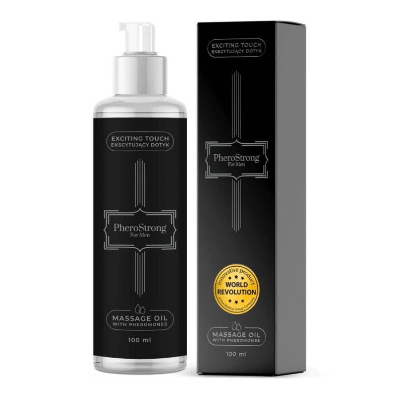PheroStrong for Men Massageöl – Begeistert Frauen mit Pheromonen – 100 ml 100 ml von Joom DACH