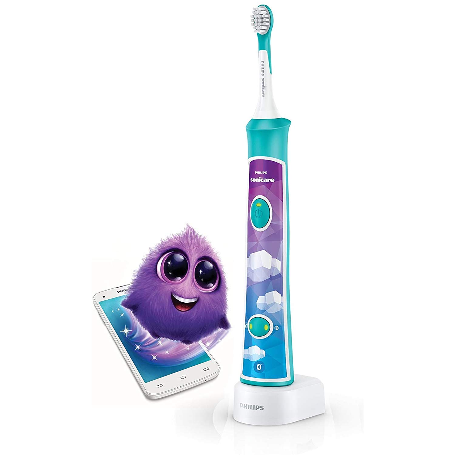 Philips Sonicare Kids Elektrische Zahnbürste mit App (HX6326/03) von Joom DACH