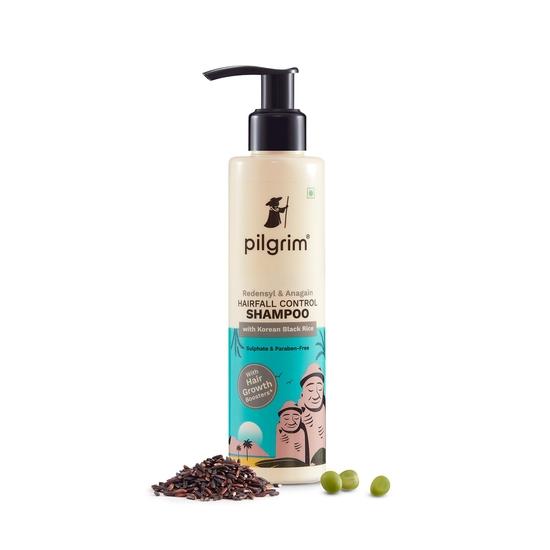 Pilgrim Redensyl & Anagain Haarausfall-Kontrollshampoo mit koreanischem schwarzem Reis 200 ml | Anti-Haarausfall-Shampoo für Männer und Frauen | Für alle Haartypen von Joom DACH